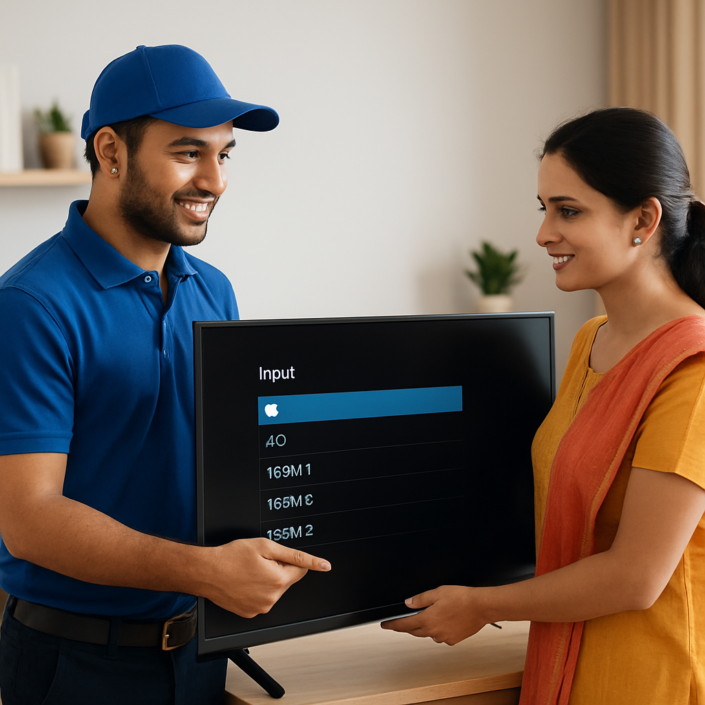 Home TV repair service